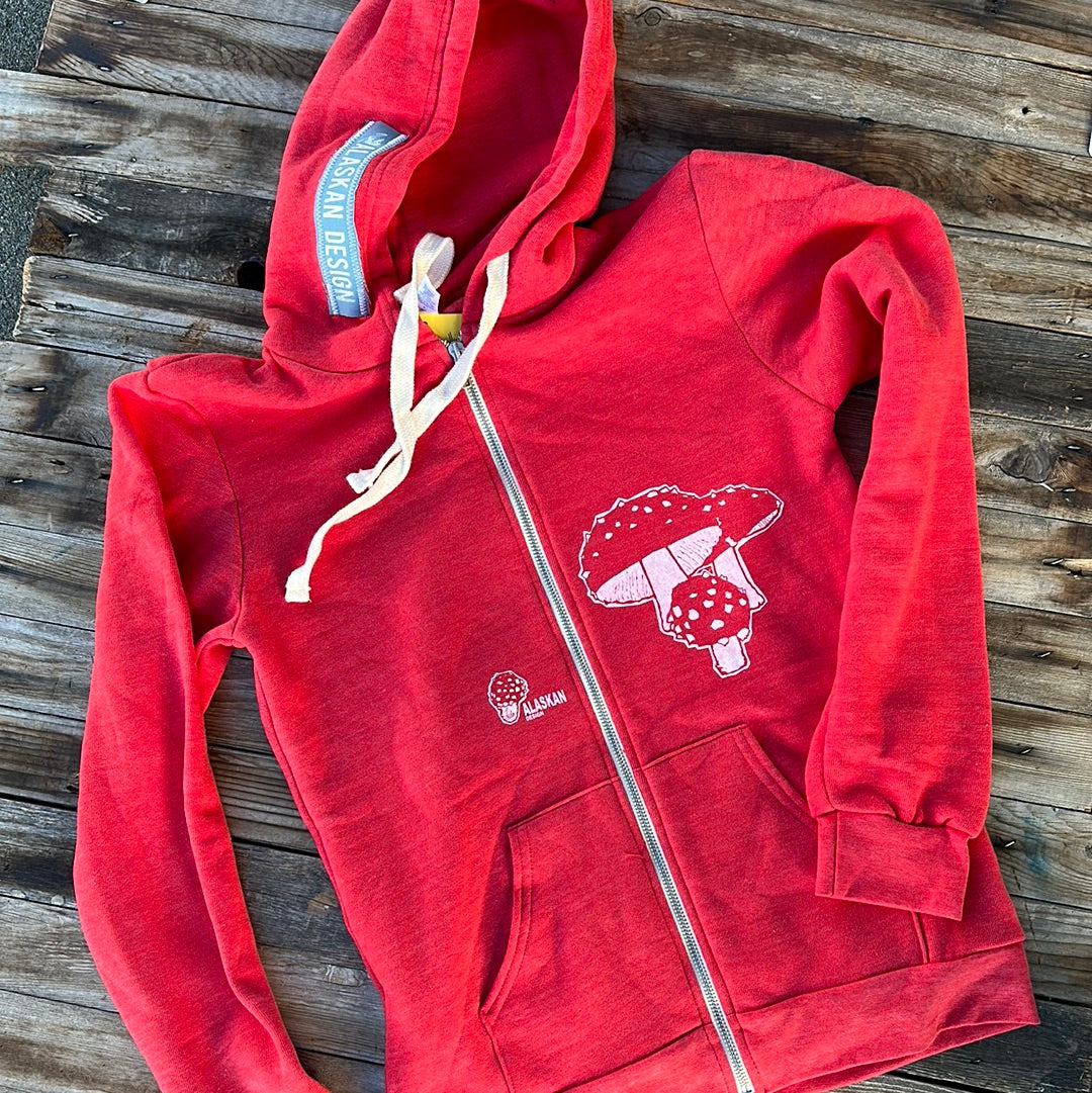Mushroom Hoodie (Amanita red)