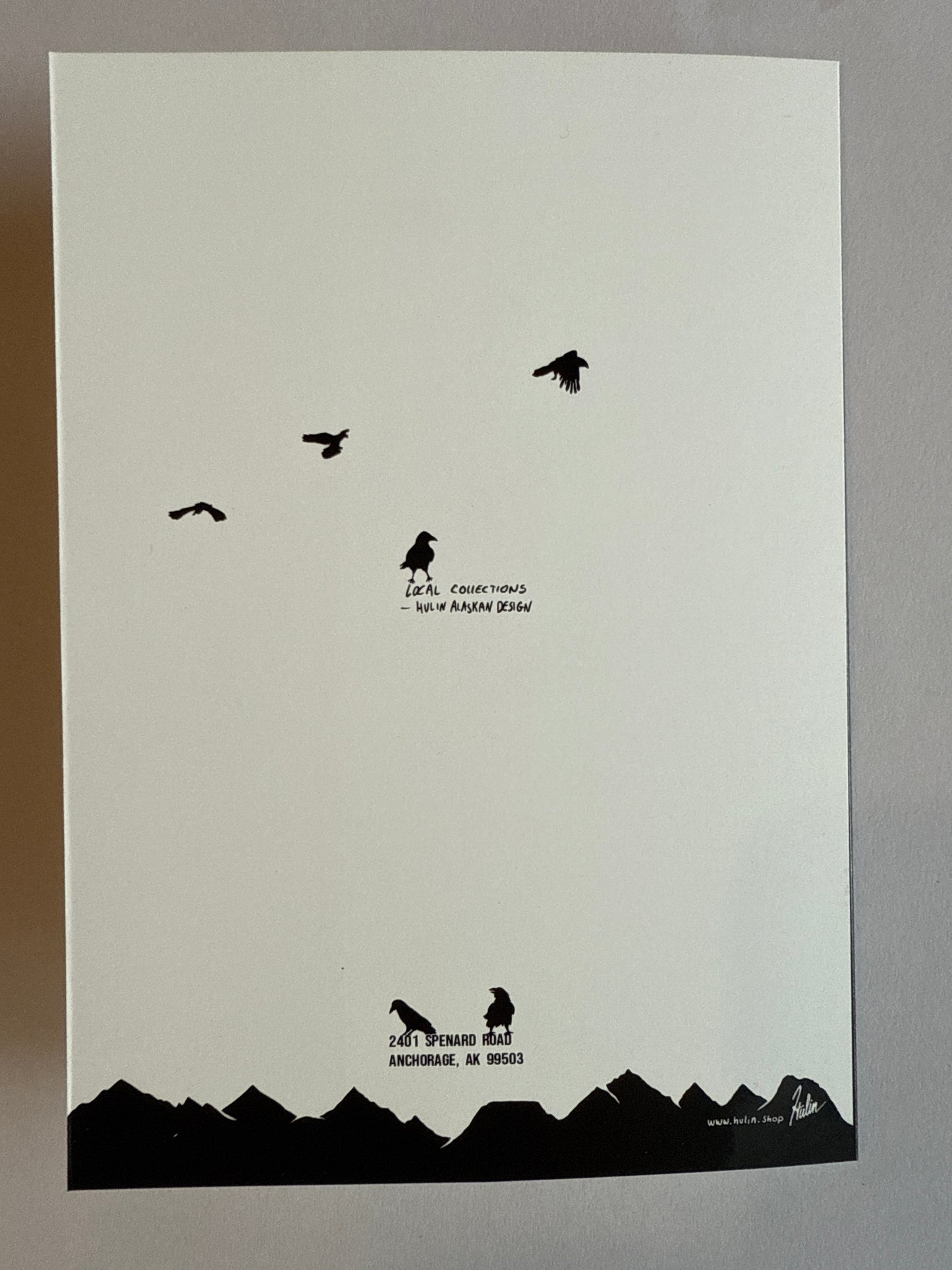 “AK Pint” greeting card