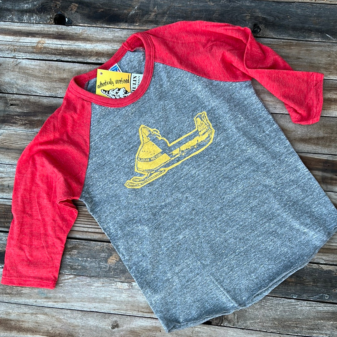 AK Machine Kids 3/4-Sleeve T-Shirt *LIMITED EDITION*