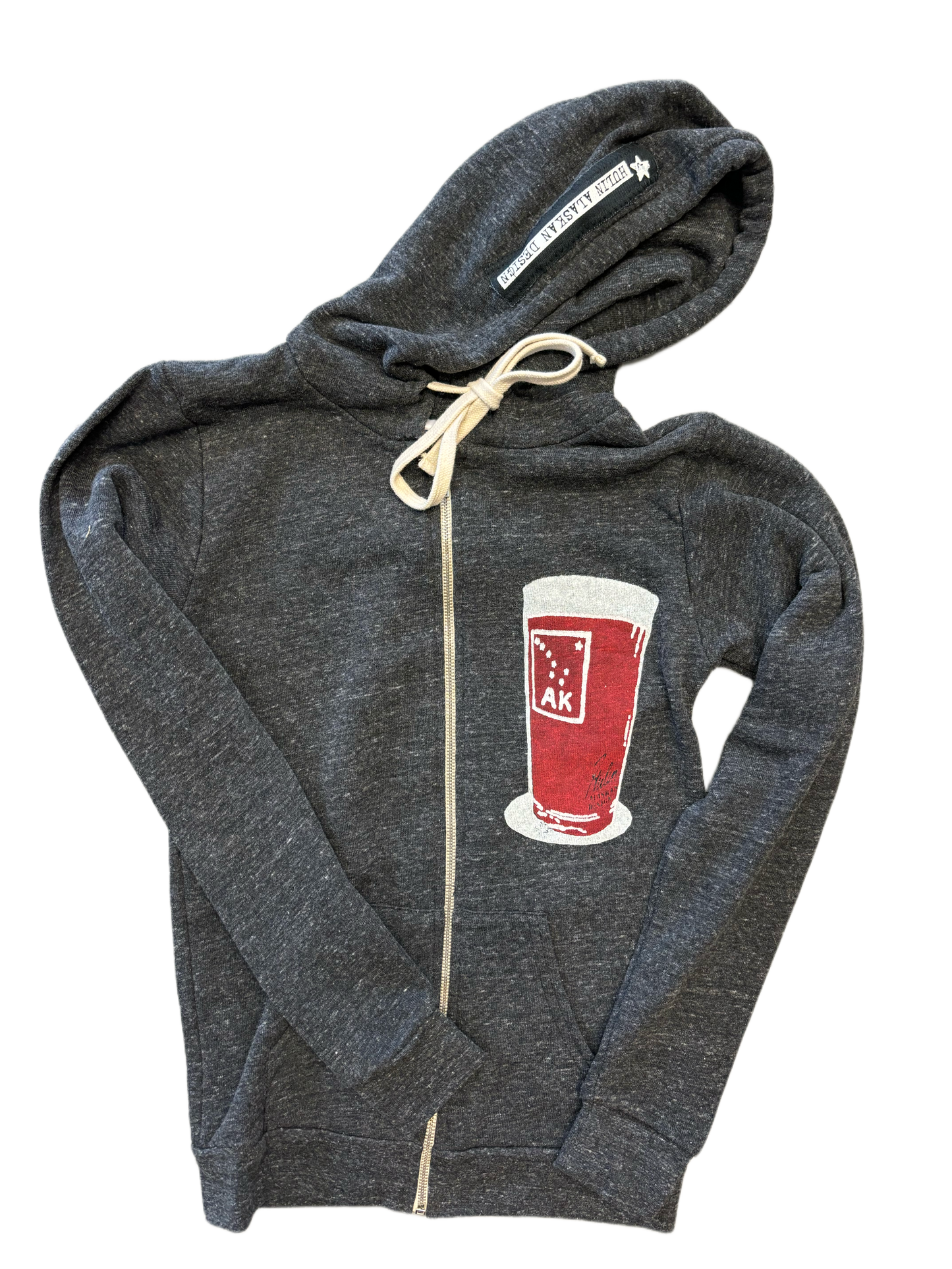 AK Pint Zip-Up (Charcoal)