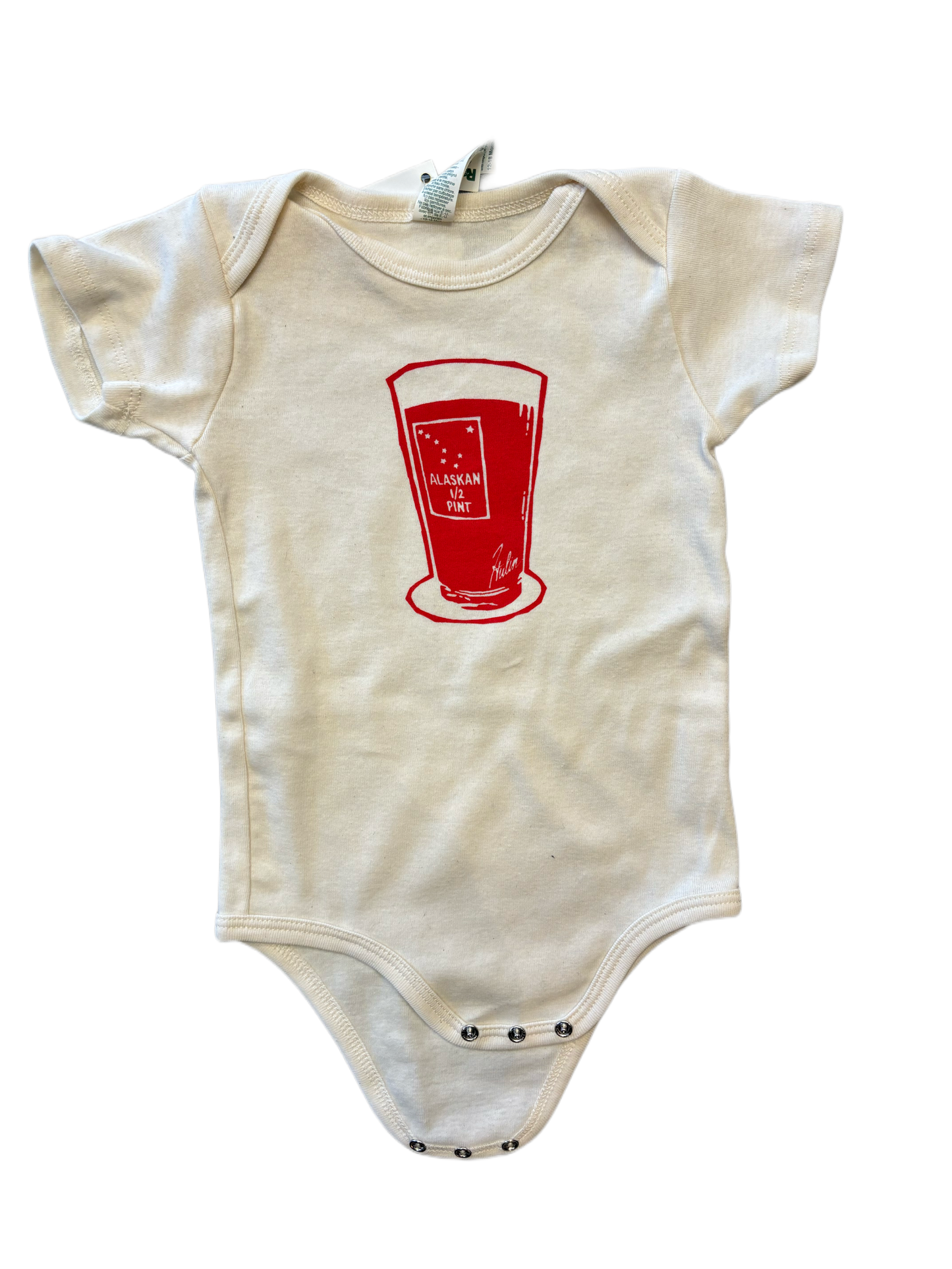 AK 1/2 Pint Onesie (Cream)