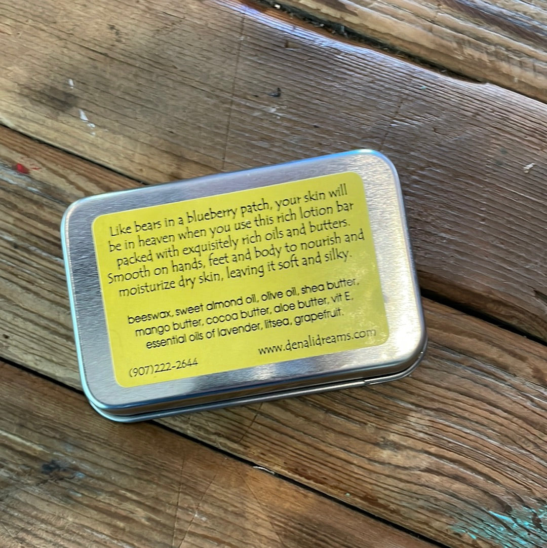 Denali Dreams "Buttery Bear" Solid Lotion Bar
