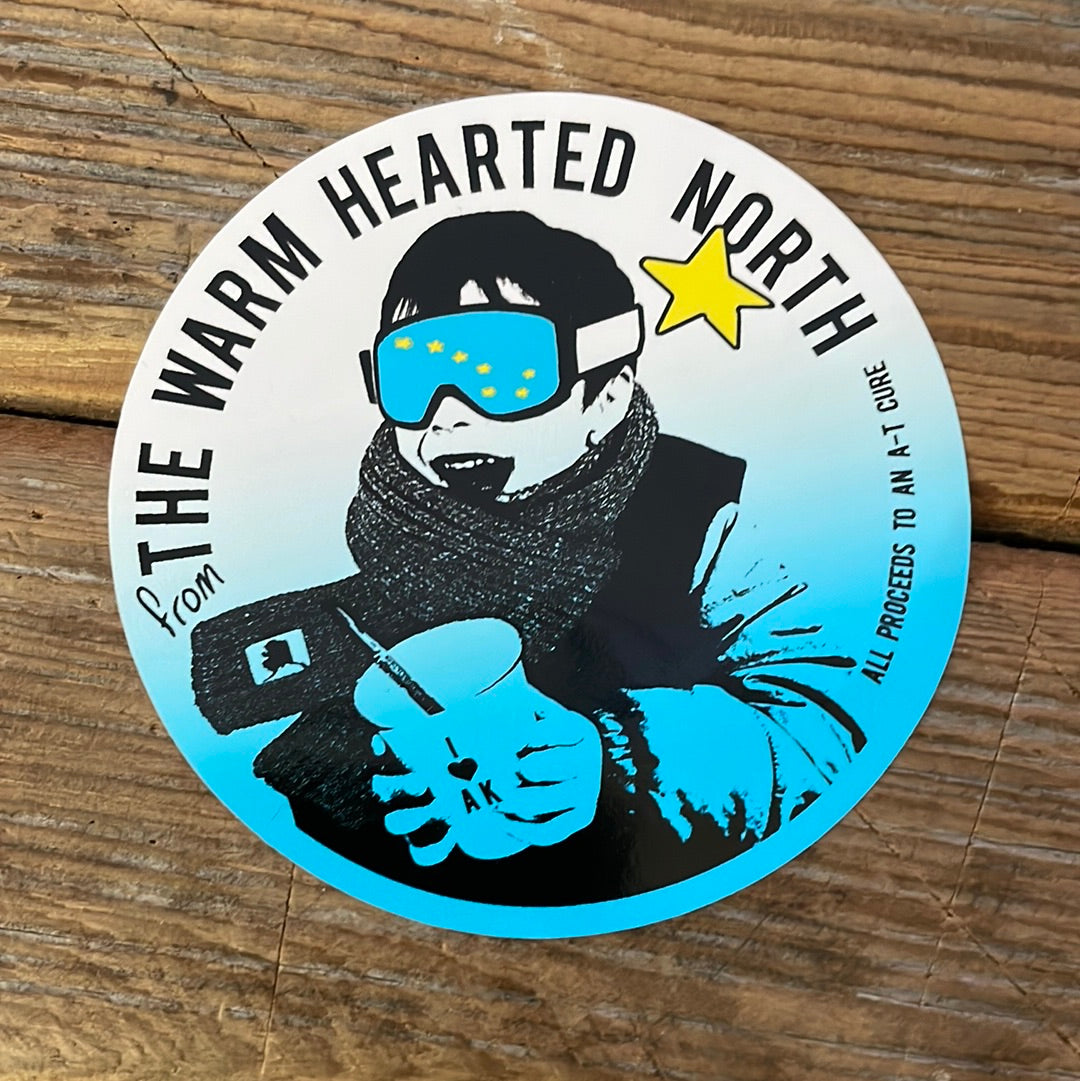 A-T Fundraiser Sticker