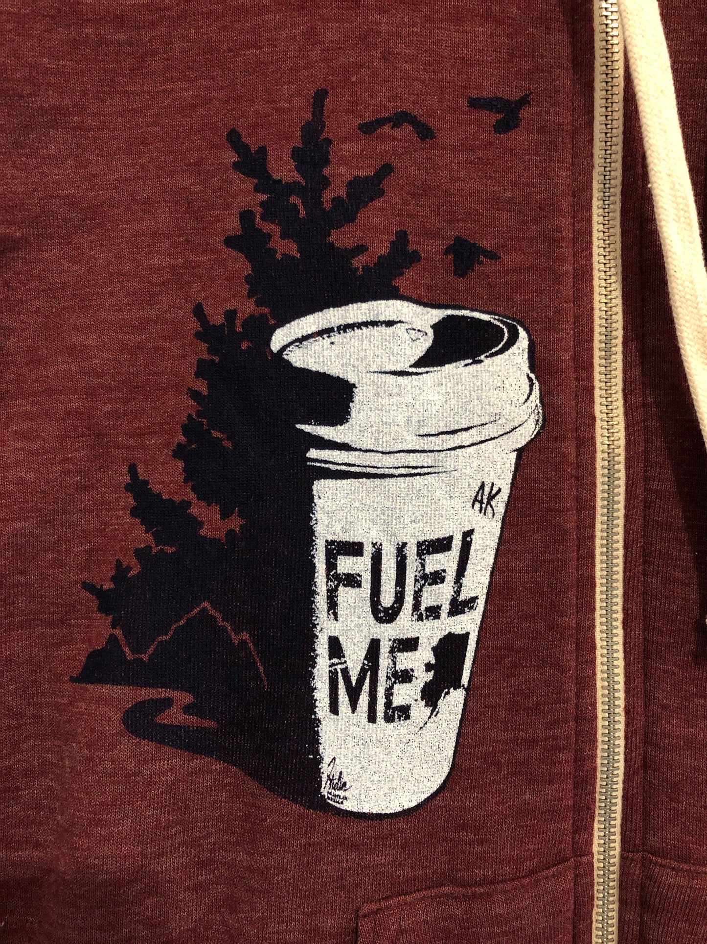 "Fuel Me" Zip-Up
