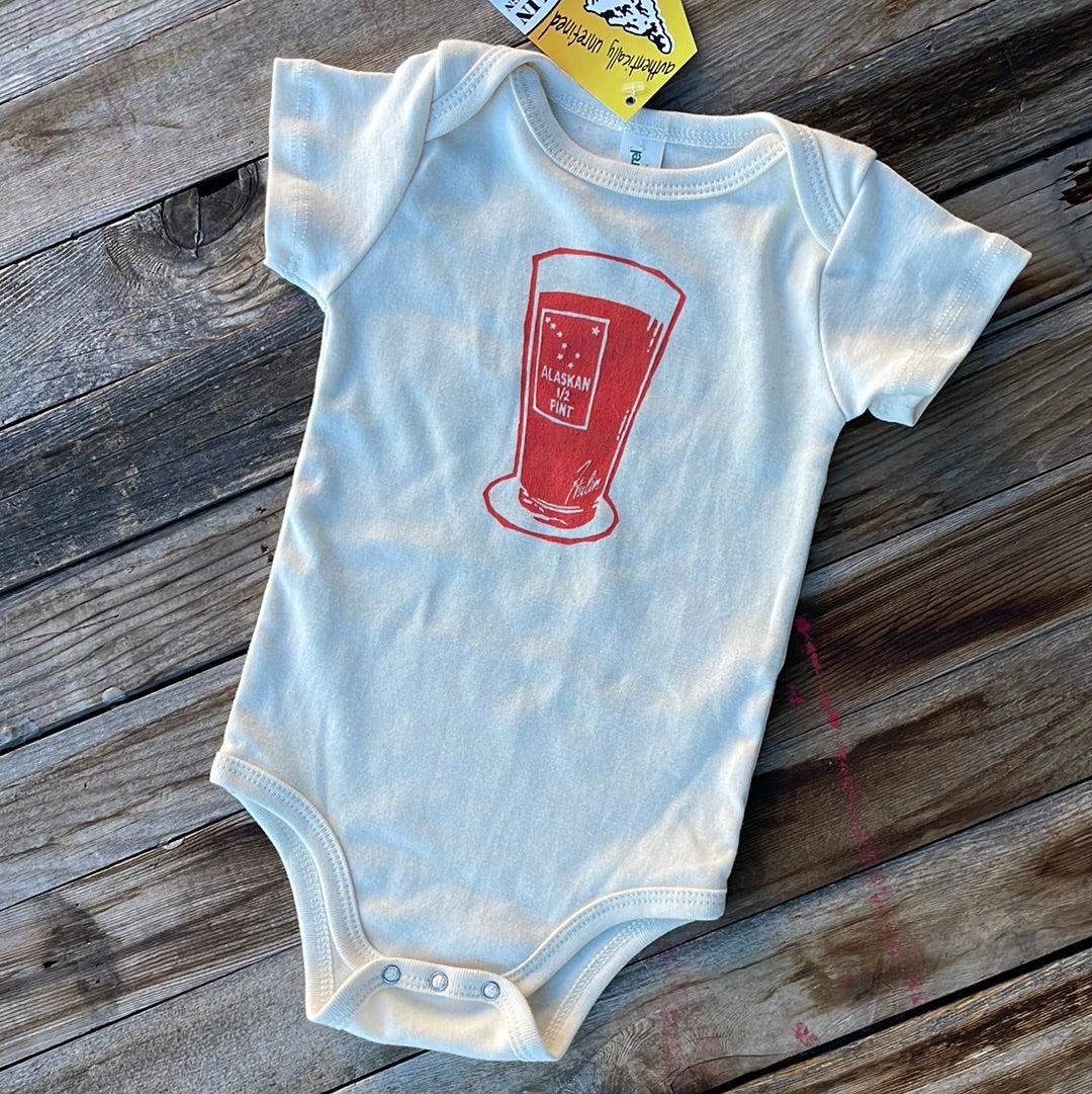 AK 1/2 Pint Onesie (Cream)