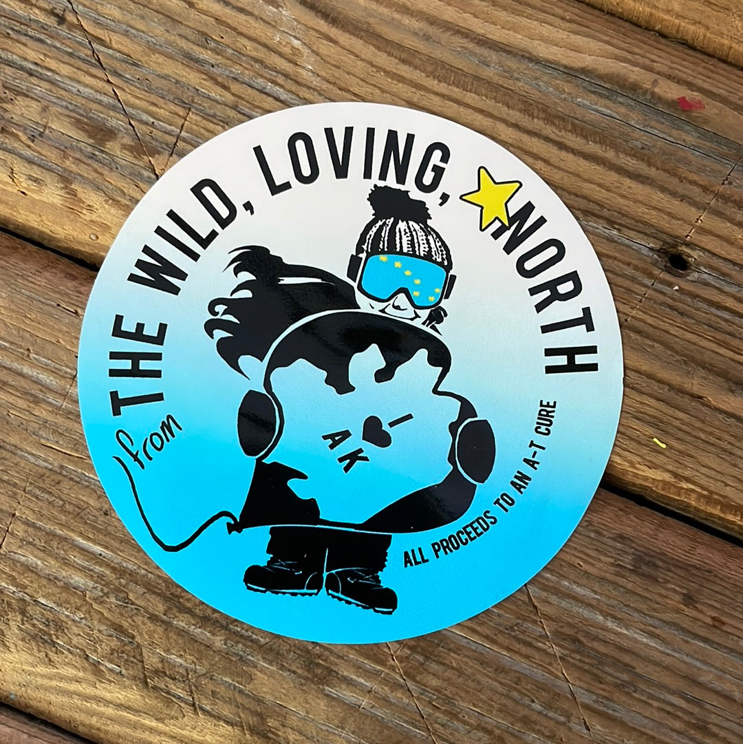A-T Fundraiser Sticker