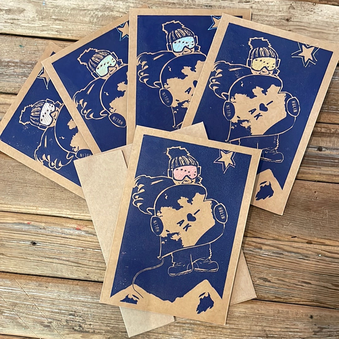 “I ❤️ AK” Card (with Envelope)