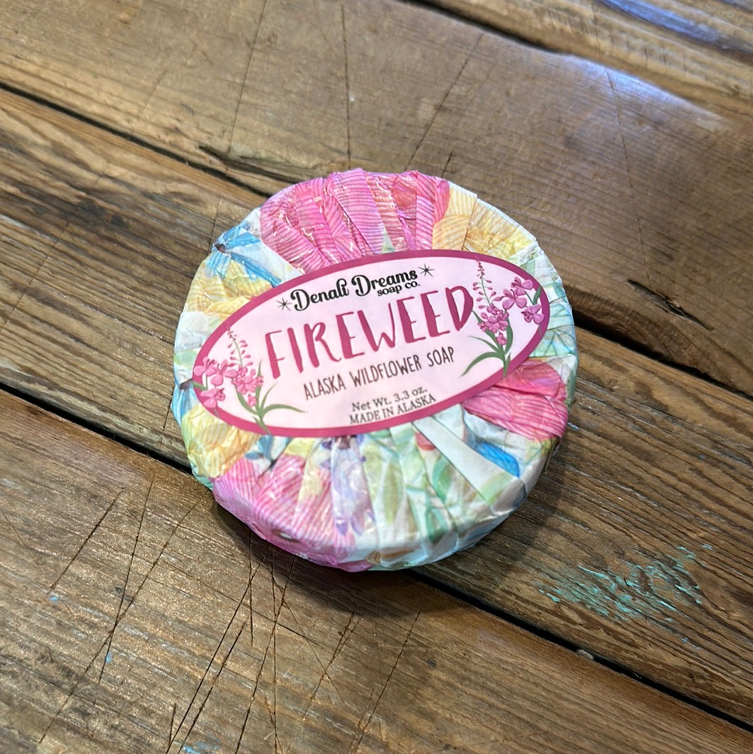 Denali Dreams Fireweed Wildflower soap