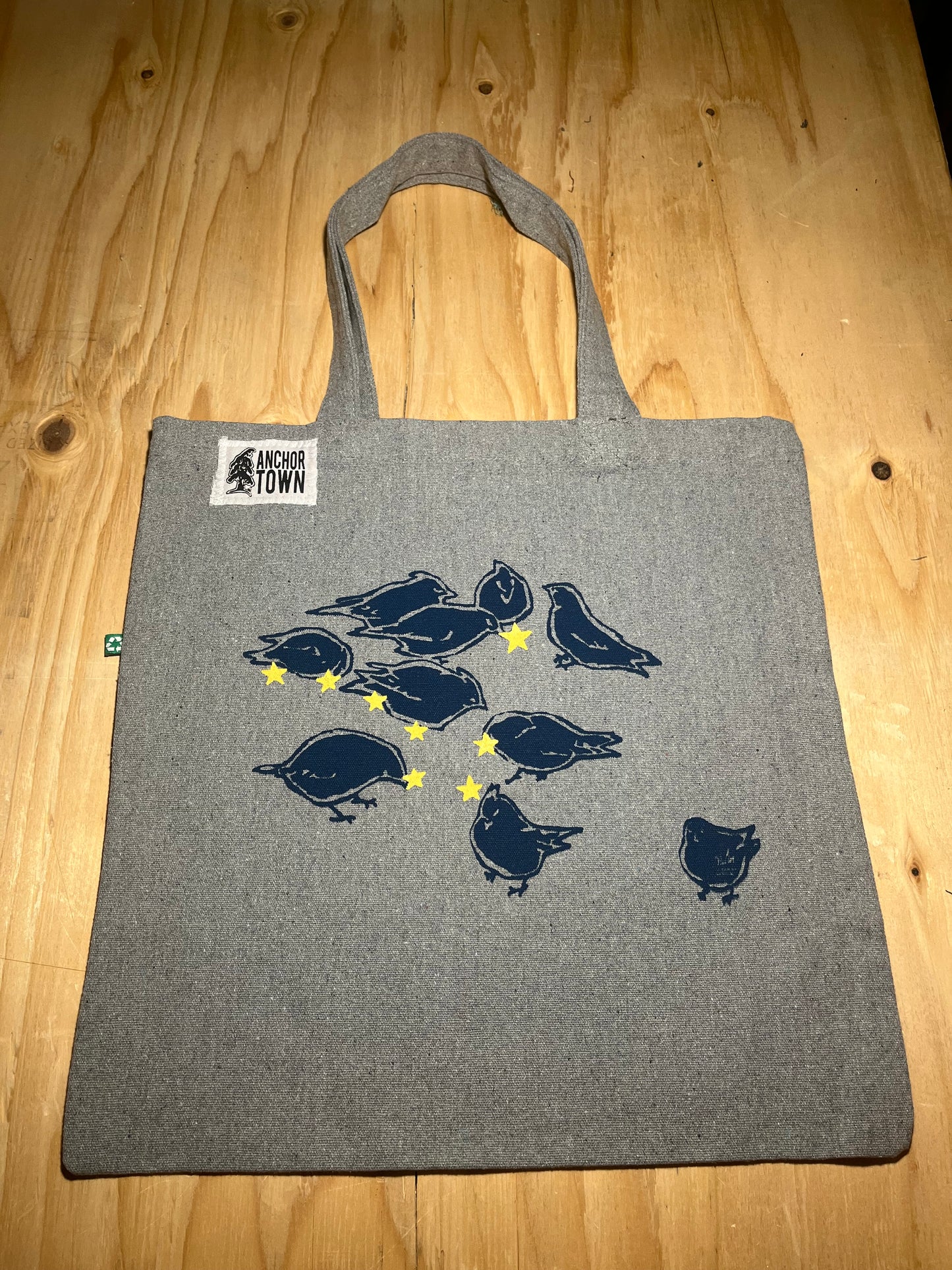Birds and Stars bag