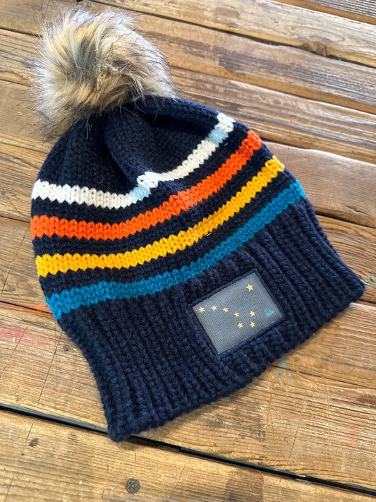 AK stars Pom beanie
