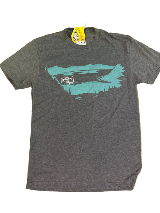 Aly View (winter dusk) tee