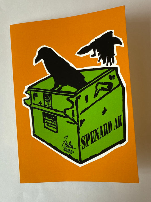“Spenard AK” greeting card