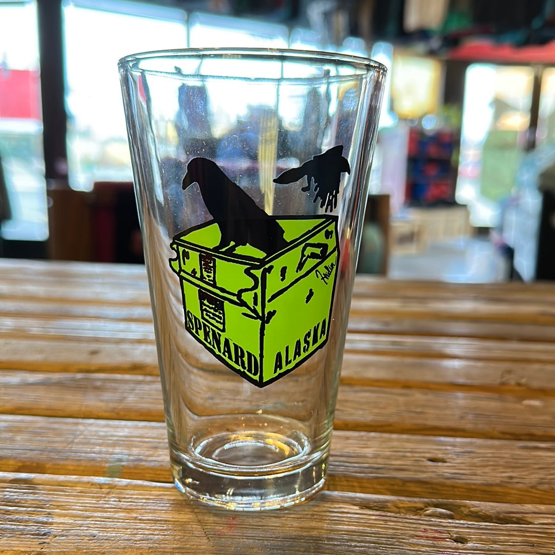 Spenard AK Pint Glass