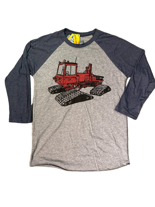 Girdwood snowcat 3/4 sleeve shirt