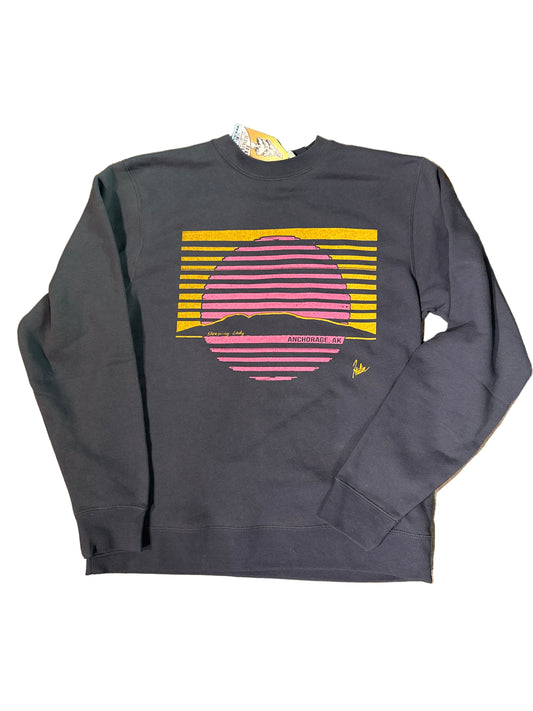 Sleeping lady heavier weight sweatshirt