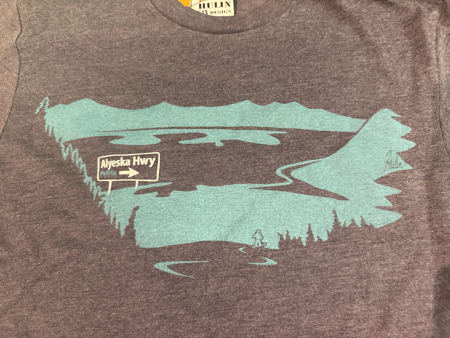 Aly View (winter dusk) tee