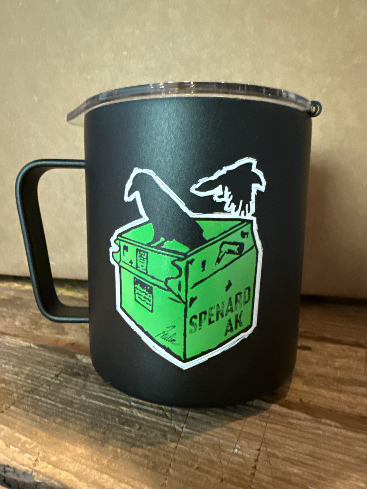 Spenard metal insulated 12oz camp cup
