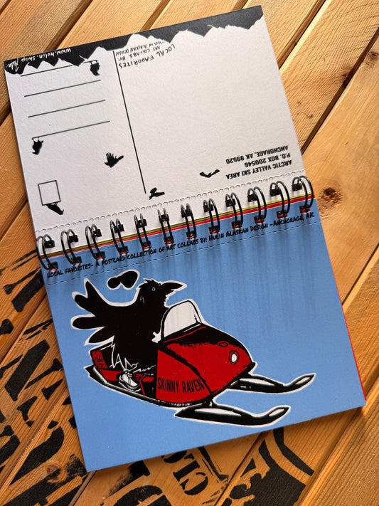 “Local Favorites” postcard art collection