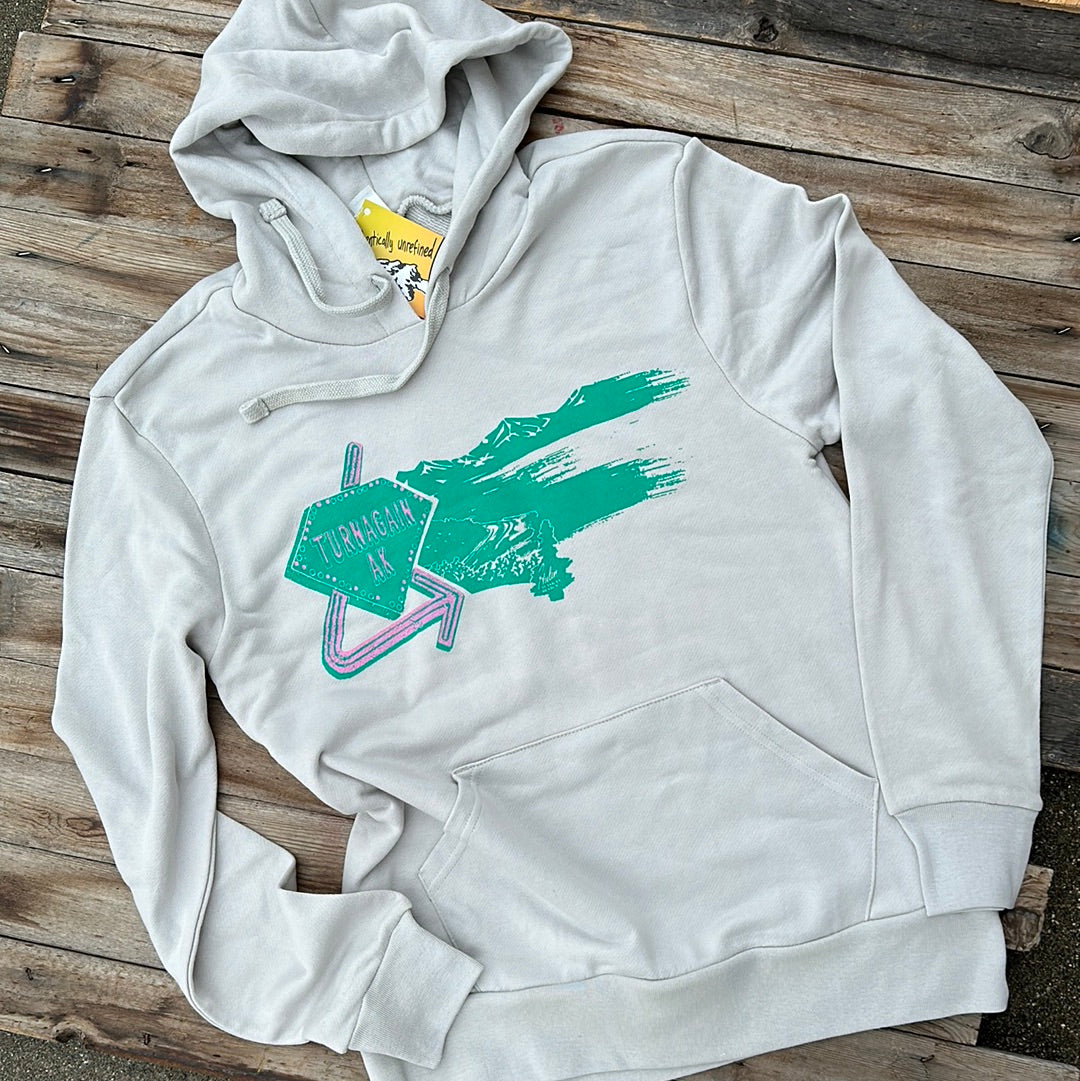 "Turnagain Pass" Lightweight Hoodie