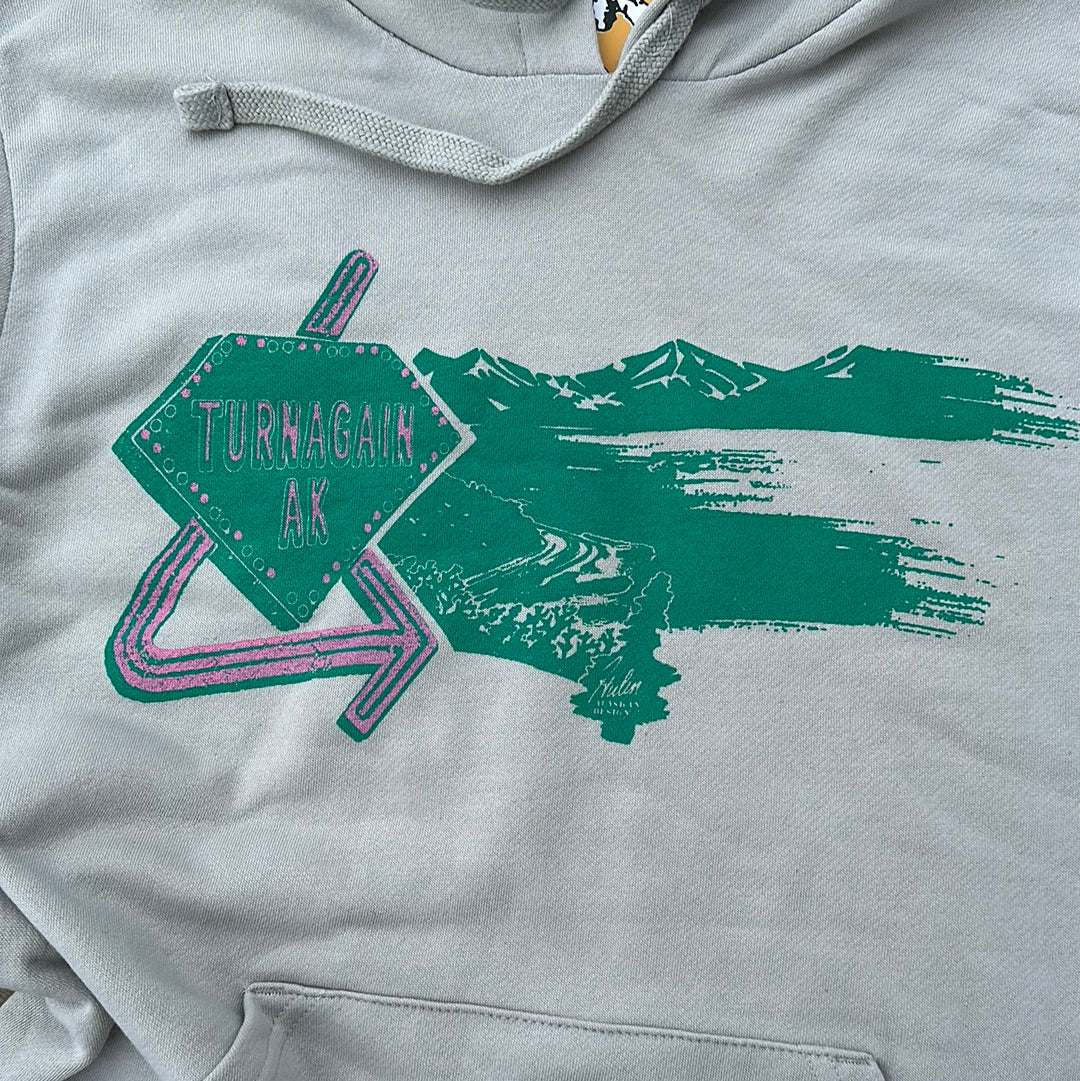 "Turnagain Pass" Lightweight Hoodie