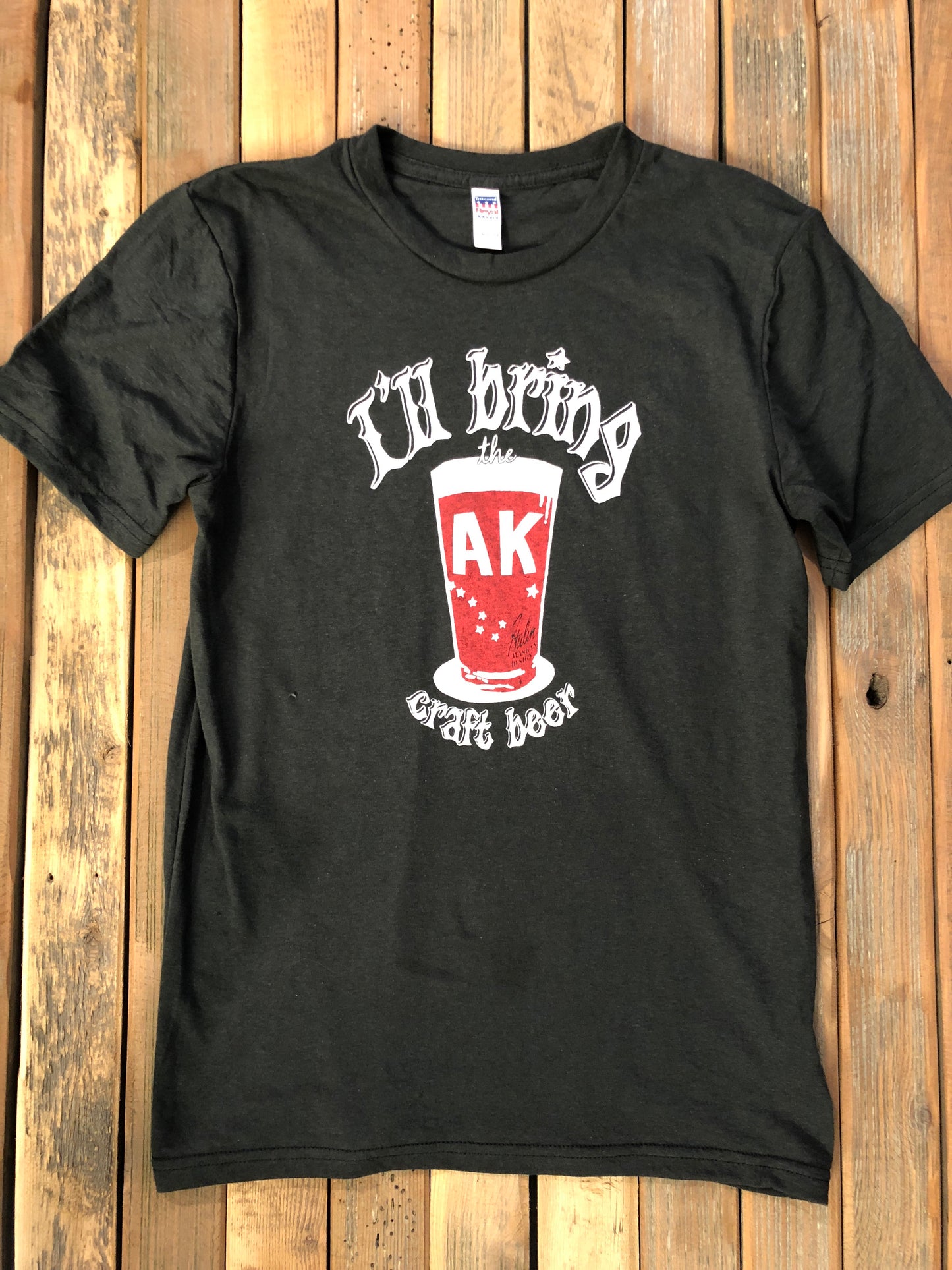 I’ll bring the beer *marked 50% off!